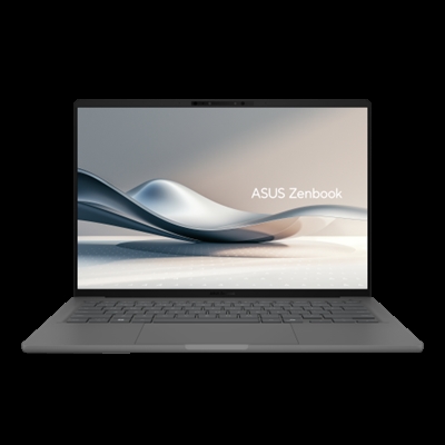 Asustek 90NB16G2-M003N0 ASUS Zenbook A14Descarga. Desconecta. Sin límites.¡Haz cosas más grandes con un diseño más ligero! Con poco menos de un kilogramo1, el Zenbook A14 ha nacido para llegar a lugares. Su procesador Snapdragon® X Series ofrece todas las ventajas de Copilot+ y potencia tu estilo de vida con una batería de varios días laborables.El nuevo diseño minimalista, con colores tono sobre tono y materiales inspirados en la naturaleza, irradia elegancia. La tapa del portátil, el marco del teclado y la base están hechos de ceraluminum™, nuestro increíble material anti desgaste, anti arañazos y sin manchas2.