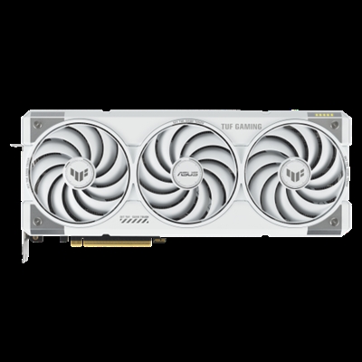 Asustek 90YV0MD3-M0NA00 ASUS TUF Gaming TUF-RTX5070TI-O16G-WHITE-GAMING. Familia de procesadores de gráficos: NVIDIA, Procesador gráfico: GeForce RTX 5070 Ti. Capacidad memoria de adaptador gráfico: 16 GB, Tipo de memoria de adaptador gráfico: GDDR7, Ancho de datos: 256 bit. Máxima resolución: 7680 x 4320 Pixeles. Versión DirectX: 12 Ultimate, Versión OpenGL: 4.6. Tipo de interfaz: PCI Express 5.0. Tipo de enfriamiento: Activo, Número de ventiladores: 3 Ventilador(es), Iluminación de color: Multi