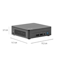 Asustek 90AR0031-M00060 - ASUS - Miniordenador - 1 1340P / hasta 4.6Ghz - RAM 0GB - sin disco duro - Gigabit Etherne