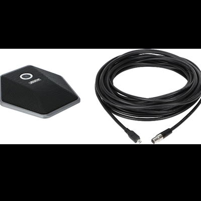 Aver 60U8D00000AE Extended Mic For Vb342 Incl. 10M Cable - Funcionalidad: Escuchando / Hablando; Tipología Específica: Micrófono; Material: Plástico