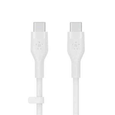 Belkin CAB009BT1MBW2PK Usb-C To Usb-C 2.0 Silic 1M B/W 2Pk - Tipología: Type-C; Tipología Conector A: Usb-C; Formato Conector A: Ninguno; Tipología Conector B: Usb-C; Formato Conector B: Ninguno; Nº De Unidades Por Paquete: 2; Longitud: 1 Mt