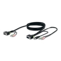 Belkin F1D9103-10 Belkin Soho Kvm Replacement Cable K - Tipología: Kvm; Tipología Conector A: Usb 2.0 Tipo A; Formato Conector A: Macho; Tipología Conector B: Vga; Formato Conector B: Macho; Nº De Unidades Por Paquete: 1; Longitud: 3 Mt