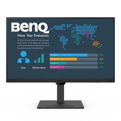 Benq 9H.LM5LJ.LBE Benq Bl2490 23.8 Fhd 100Hz Ips - Longitud Diagonal (Pulgadas): 23,8 ''; Relación De Aspecto: 16:9; Pantalla Táctil: No; Tecnologia De Panel: Ips (In-Plane Switching); No. De Puertos Hdmi: 2; Resolución Óptima Horizontal: 1920 Px; Regulable En Altura: No; Pivotante: No