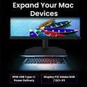 MONITOR PARA FOTOGRAFOS BENQ SW242Q 24.1” IPS,2K, 2560 X 1600, 16:10, 99% ADOBE RGB, 98% P3, CALIBRACIÓN, USB-C 90W, TÜV, LUT 3D 16 BITS, HDR10.
