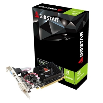 Biostar G210-1GB D3 LP Tarjeta Grafica Biostar Nvidia Gt 210 1Gb Ddr3 Hdmi D - Sub Dvi Pci Express 2.0 - Geforce® Gt210 - Tipo De Memoria: Ddr3 - Tamaño De Memoria (Mb): 1024Mb - Memory Clock: 1333Mhz - Reloj Del Motor: 589Mhz -...