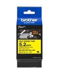 5.2MM BLACK ON YELLOW HEAT SHRINK TAPE