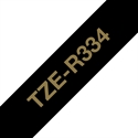 Tape/12mm gold on black
