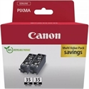 Canon 1509B029 - Canon PGI-35BK Twin Pack - Paquete de 2 - 9.3 ml - negro - original - caja para colgar - d