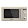 Cecotec 01714 Mucho más que un microondas.El microondas digital de 700 W de potencia máxima y 20 litros de capacidad, dispone de un espacio suficiente para recalentar, descongelar o cocinar cualquier alimento o preparación. Además, cuenta con función grill para dorar o gratinar tus alimentos.Versatilidad a tu alcance.Elige y regula la intensidad deseada gracias a sus 5 niveles de potencia y obtén los resultados que estabas buscando. Además, con sus 8 programas de cocción automática disfrutarás del punto justo de tus preparaciones.