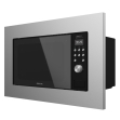 Cecotec 01380 - Microondas encastrable digital de 20 litros de capacidad con grill y 700 W de potencia.- M