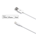 Celly USBLIGHT - Celly Cable Usb A Lightning 1Metro Blanco - Material: Goma; Color Principal: Blanco; Tipo 