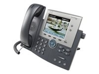 Cisco CP-7945G-CCME Cisco Unified IP Phone 7945G - Teléfono VoIP - SCCP, SIP - 2 líneas - plata, gris oscuro - con 1 x licencia de usuario para Cisco CallManager Express