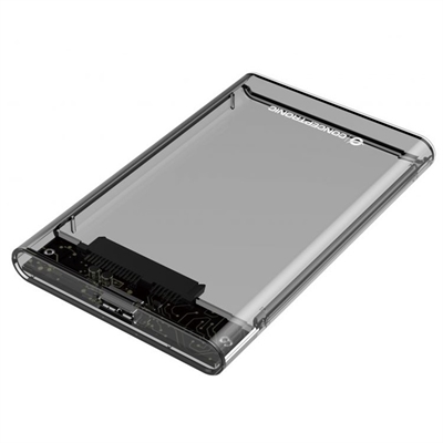 Conceptronic DANTE03T Dante03t 2.5 Hard Drive Box Usb 3.1 - Color Primario: Transparente; Material: Plástico; Interfaz Discos Soportada: Sata - Ssd; Hdd 2,5 Pulgadas: Sí; Hdd 3,5 Pulgadas: No; Puertos Usb 3.2 Gen 1 Superspeed (5 Gbps) Type-A: Sí