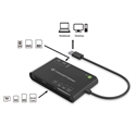 Conceptronic BIAN01B - 7-In-1 Usb 2.0 Card Reader Smart Id Card Sim Sd/Sdhc/Sdxc Micro Sd/T-Flash Mmc Ms M2 - Tip