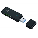 Conceptronic BIAN02B - 2-In-1 Usb 3.0 Card Reader Sd/Sdhc/Sdxc Micro Sd/T-Flash - Tipología: Externo; Color Prima