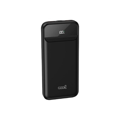 Cool CL8434847069623 POWERBANK COOL 10000MAH 22,5W DISPLAY BLACK USB-C-LIGHTNING-MICRO 2XUSB-A 1XTIPO-C 1XMICRO-USB
