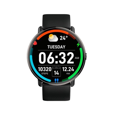 Cool CL8434847070087 SMARTWATCH COOL AMOLED FOREVER NEGRO CORREA SILICONA 22MM IP67 BLUETOOTH 5.2