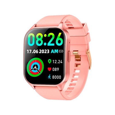 Cool CL8434847073521 SMARTWATCH COOL AMOLED CURVED ROSA 2.06 CORREA SILICONA 22MM IP67 BLUETOOTH 5.2