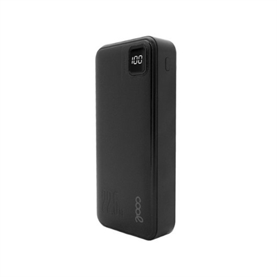 Cool CL8434847074634 POWERBANK COOL 20000MAH 22.5W DISPLAY BLACK 2 CABLES:TIPO-C LIGHTNING 1XUSB-A 1XTIPO-C