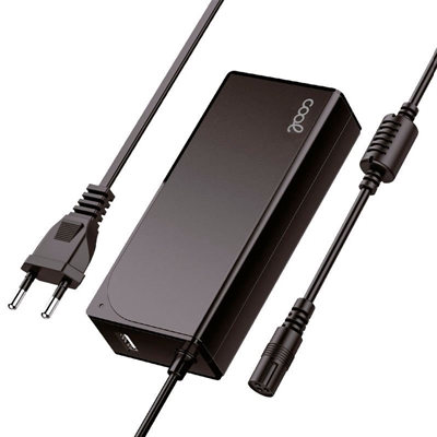 Cool CL8436554010271 CARGADOR COOL ORD. PORTATIL AUTO 65W 11 CONECTORES 65W UNIVERSAL 11 CONECTORES AUTOMATICO NEGRO