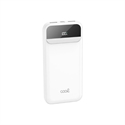Cool CL8434847069630 - POWERBANK COOL 10000MAH 22,5W DISPLAY WHITE USB-C-LIGHTNING-MICRO 2XUSB-A 1XTIPO-C 1XMICRO
