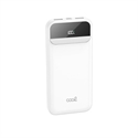 Cool CL8434847074535 - POWERBANK COOL 10000MAH PD 22.5W WHITE 2 CABLES:TIPO-C LIGHTNING 1XUSB-A 1XTIPO-C