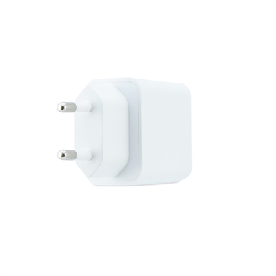 Coolbox COO-CUP-30CA Cargador Gan 30W Usb-C/Usb-A Pared - Color Principal: Blanco; Número De Puertos Usb: 2; Tipo De Conector 1: Usb-C; Output Conector 1: 3 A; Output Total: 30 A