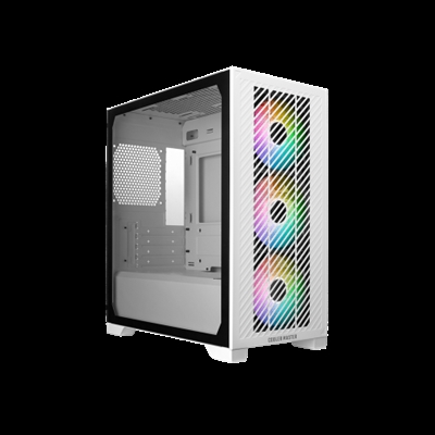 Cooler-Master E301-WGNN-S00 Cooler Master Elite 301 White. Factor de forma: Mini Tower, Tipo: PC, Color del producto: Blanco. Factores de forma de la fuente de alimentación compatibles: ATX. Ventiladores frontales instalados: 3x 120 mm, Diámetro de ventiladores frontales soportados: 120 mm, Diámetro de ventiladores traseros soportados: 120 mm. Tamaños de disco duro soportados: 2.5,3.5. Ancho: 203,5 mm, Profundidad: 390 mm, Altura: 430 mm