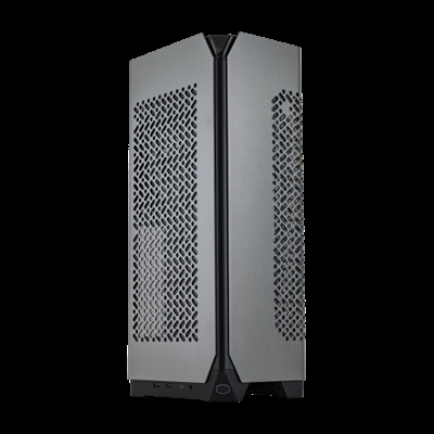 Cooler-Master NR100-MNNN85-SL0 Cooler Master NCORE 100 MAX. Factor de forma: Small Form Factor (SFF), Tipo: PC, Color del producto: Gris. Fuente de alimentación: 850 W, Factores de forma de la fuente de alimentación compatibles: ATX, Voltaje de entrada AC: 100 - 240 V. Ventiladores laterales instalados: 1x 120 mm, Ventiladores traseros instalados: 1x 120 mm, Consumo energético de la bomba: 3,96 W. Factor de forma de disco SSD: 2.5. Ancho: 212 mm, Profundidad: 155 mm, Altura: 481 mm