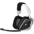 Corsair CA-9011202-EU Corsair VOID RGB ELITE Wireless. Tipo de producto: Auriculares. Tecnología de conectividad: Inalámbrico. Uso recomendado: Juego. Frecuencia de auricular: 20 - 30000 Hz. Peso: 390 g. Color del producto: Negro, Blanco