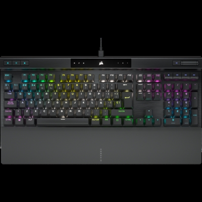 Corsair CH-9109410-ES GALARDONADO K70LA LEYENDA CONTINÚAEl K70 RGB PRO conserva los elementos icónicos de la galardonada serie K70 con una estructura de aluminio duradera, interruptores de teclas mecánicos CHERRY MX y retroiluminación RGB por tecla, al tiempo que establece un nuevo nivel de rendimiento con la tecnología AXON y un interruptor de torneo.