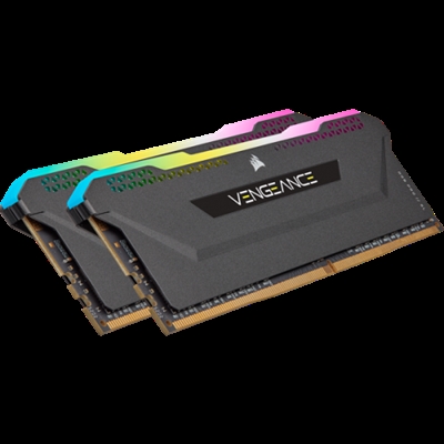 Corsair CMH32GX4M2D3600C18 Corsair Vengeance CMH32GX4M2D3600C18. Componente para: PC/servidor, Memoria interna: 32 GB, Diseño de memoria (módulos x tamaño): 2 x 16 GB, Tipo de memoria interna: DDR4, Velocidad de memoria del reloj: 3600 MHz, Latencia CAS: 18
