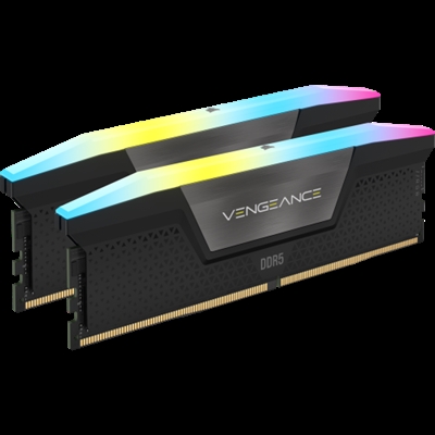 Corsair CMH32GX5M2B5600C40K Corsair Vengeance CMH32GX5M2B5600C40K. Componente para: PC/servidor, Memoria interna: 32 GB, Diseño de memoria (módulos x tamaño): 2 x 16 GB, Tipo de memoria interna: DDR5, Velocidad de memoria del reloj: 5600 MHz, Forma de factor de memoria: 288-pin DIMM, Latencia CAS: 40