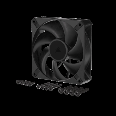 Corsair CO-9050170-WW El ventilador grueso CORSAIR RS120 MAX PWM maximiza su refrigeración con un ventilador de 30 mm de grosor, lo que permite montar aspas de ventilador más grandes. El mayorgrosor da como resultado una elevada presión estática de 4,2 mm-H2O, ideal para impulsar el aire a través de radiadores de PC. El control preciso de la velocidad se consiguemediante velocidades controladas por PWM que alcanzan hasta 2.000 RPM y proporcionan un caudal de aire de hasta 72 CFM. La fabricación en polímero de cristal líquido deprimera calidad garantiza una mayor durabilidad, rigidez y rendimiento del ventilador. Con la tecnología AirGuide de CORSAIR, que permite concentrar el flujo de aire, y unrodamiento de cúpula magnética que posibilita un nivel sonoro muy reducido y una longevidad impresionante, el RS120 MAX es una opción perfecta para los sistemas de altorendimiento.30 mm de grosor que posibilitan un aspa de ventilador más grande y un mayor rendimientoVelocidades con control PWM de hasta 2.000 RPMPresión estática muy elevada de 4,2 mm-H2OFabricación en polímero de cristal líquido de primera calidadTecnología CORSAIR AirGuide que concentra la refrigeraciónFuncionamiento silencioso con rodamiento de cúpula magnética