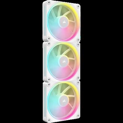 Corsair CO-9051030-WW Corsair iCUE LINK LX120 RGB. Tipo: Ventilador, Diámetro de ventilador: 12 cm, Velocidad de rotación (mín.): 400 RPM, Velocidad de rotación (máx.): 2400 RPM, Nivel de ruido (baja velocidad): 10 dB, Nivel de ruido (alta velocidad): 36 dB, Máximo flujo de aire: 69,9 cfm, Presión de aire mínima: 0,13 mmH2O, Presión máxima de aire: 5,22 mmH2O. Ancho: 120 mm, Profundidad: 25 mm, Altura: 120 mm. Color del producto: Blanco