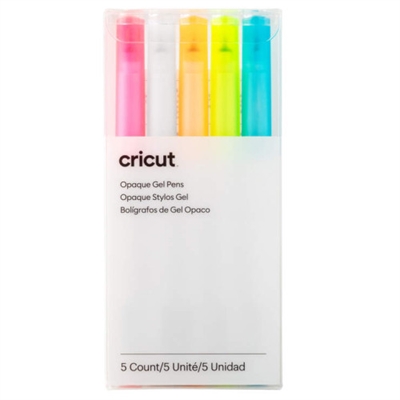 Cricut 2009849 Cricut 2009849. Cantidad por paquete: 5 pieza(s), Colores de escritura: Azul, Naranja, Rosa, Blanco, Amarillo, Color del producto: Multicolor