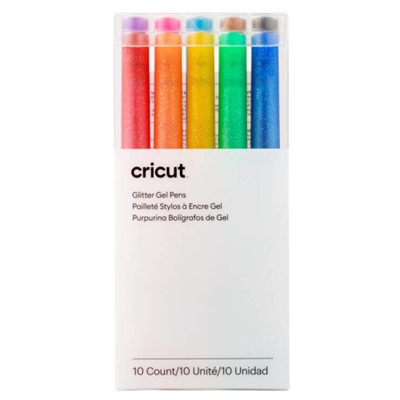 Cricut 2009962 Cricut 2009962. Tipo: Bolígrafo de gel con tapa, Colores de escritura: Negro, Azul, Marrón, Verde, Azul claro, Naranja, Rosa, Púrpura, Rojo, Amarillo, Color del producto: Multicolor. Cantidad por paquete: 10 pieza(s)