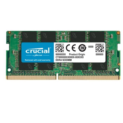 Crucial CT16G4SFRA32A Crucial - DDR4 - 16GB - SODIMM de 260 contactos - 3200MHz / PC4-25600 - CL22 - 1.2V - sin búfer - no-ECC