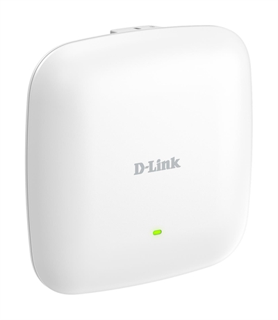 D-Link DAP-X3060 Especificaciones Tipo De Dispositivo Punto De Acceso Inalámbrico Tecnología De Conectividad Inalámbrico, Cableado Protocolo De Interconexión De Datos Ieee 802.B, Ieee 802.A, Ieee 802.G, Ieee 802.N, Ieee 802.Ac, Ieee 802.Ax (Wi-Fi 6) Red / Protocolo De Transporte Ipv4, Ipv6 Protocolo De Gestión Remota Snmp , Telnet, Snmp 3, Snmp 2C, Ssh, Cli, Syslog Rendimiento Velocidad De Datos Máxima (2,4 Ghz): 574 Mbps &Brvbar, Velocidad De Datos Máxima (5 Ghz): 240 Mbps Capacidad Ssids Total: 6 Características Filtrado De Dirección Mac, Servidor Dhcp, Carcasa De Plástico, Autenticación 802.X, Tecnología Mu-Mimo, Wireless Scheduler, Zero-Touch Provisioning (Ztp), Asilamiento De La Estación, División Wlan, Difusión Ssid Algoritmo De Cifrado Wpa, Wpa2-Enterprise, Wep, Wpa3-Enterprise, Wpa3-Personal, Wpa2-Personal Cumplimiento De Normas Ieee 802.B, Ieee 802.A, Ieee 802.G, Ieee 802.N, Ieee 802.K, Ieee 802.Ac, Ieee 802.R, Ieee 802.Ax, Wi-Fi Certified 6 Antena Interno Directividad Omnidireccional Nivel De Ganancia 3 Dbi Interfaces X 2.5 Gbase-T