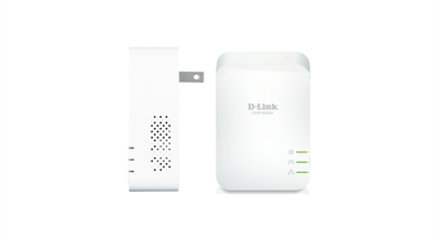 D-Link DHP-601AV Kit Plc Mini 1000 Mbps - N° De Puertos Fijos: 1; Velocidad: 1000 Mbit/S; Connector Usb: No; Seguridad: Sí; Extensiones Wireless: No; Color: Blanco
