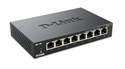 D-Link DGS-108 - 8-Port 10/100/1000Mbps Gigabit Switch - Metal Housing - Puertos Lan: 8 N; Tipo Y Velocidad