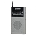 Radio Portátil Daewoo Dw1027/ Plata
