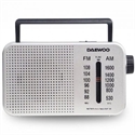 Radio Portátil Daewoo Dw1122/ Plata