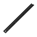 Dahle 10683-15829 - Regla De Corte Antideslizante De Color Negro. Largo De 30 Cm. Incorpora Protector De Dedos