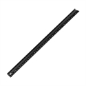Dahle 10684-15835 - Regla De Corte Antideslizante De Color Negro. Largo De 45 Cm. Incorpora Protector De Dedos