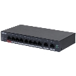 Switch Cloud Dahua Dh-Cs4010-8Gt-110 Gigabit Switch With 8-Port Poe