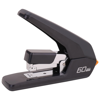 Deli E0465 Grapadora De Gruesos Effortless Deli Fabricada En Plastico De Color Negro. Compatible Con Grapas 24/6 24/8 23/6 - 23/10. Tipo De Grapado: Cerrado Y Su Mi¿½Xima Capacidad Es Hasta 60 Hojas.