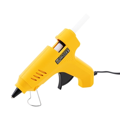 Deli EA50161 Pistola De Silicona Termofusible Deli Stick Up De 60 W Para Barras De I¿½ 11 Mm. El Mecanismo De Disparo Ayuda A Que La Silicona Se Aplique Mi¿½S Fi¿½Cilmente. Boquilla Precisa Para Aplicar Uniformemente Con Cubierta De Plastico Para Evitar Dai¿½Os Por Calor. Peri¿½Odo De Calentamiento De 3 A 5 Minutos. Incluye 3 Barras De Silicona.