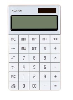 Deli ENS041 Calculadora De Sobremesa Ens041 Deli De 12 Digitos. Alimentacii¿½N Solar. Cuenta Con 4 Teclas De Memoria Tecla De Retroceso Tecla De Cambio De Signo Y Funciones Bi¿½Sicas. Medidas: 165 X 103 X 14 Mm. Color Blanco.
