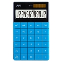 Deli E1589A - Calculadora De Sobremesa E1589 Deli De 12 Digitos. Alimentacion Dual (Solar Y Pilas Lr54).
